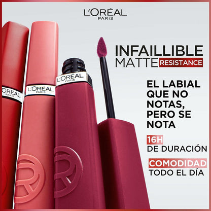 Batom líquido L'Oreal Make Up Infaillible Matte Resistance Nº 120 (1 Unidade)