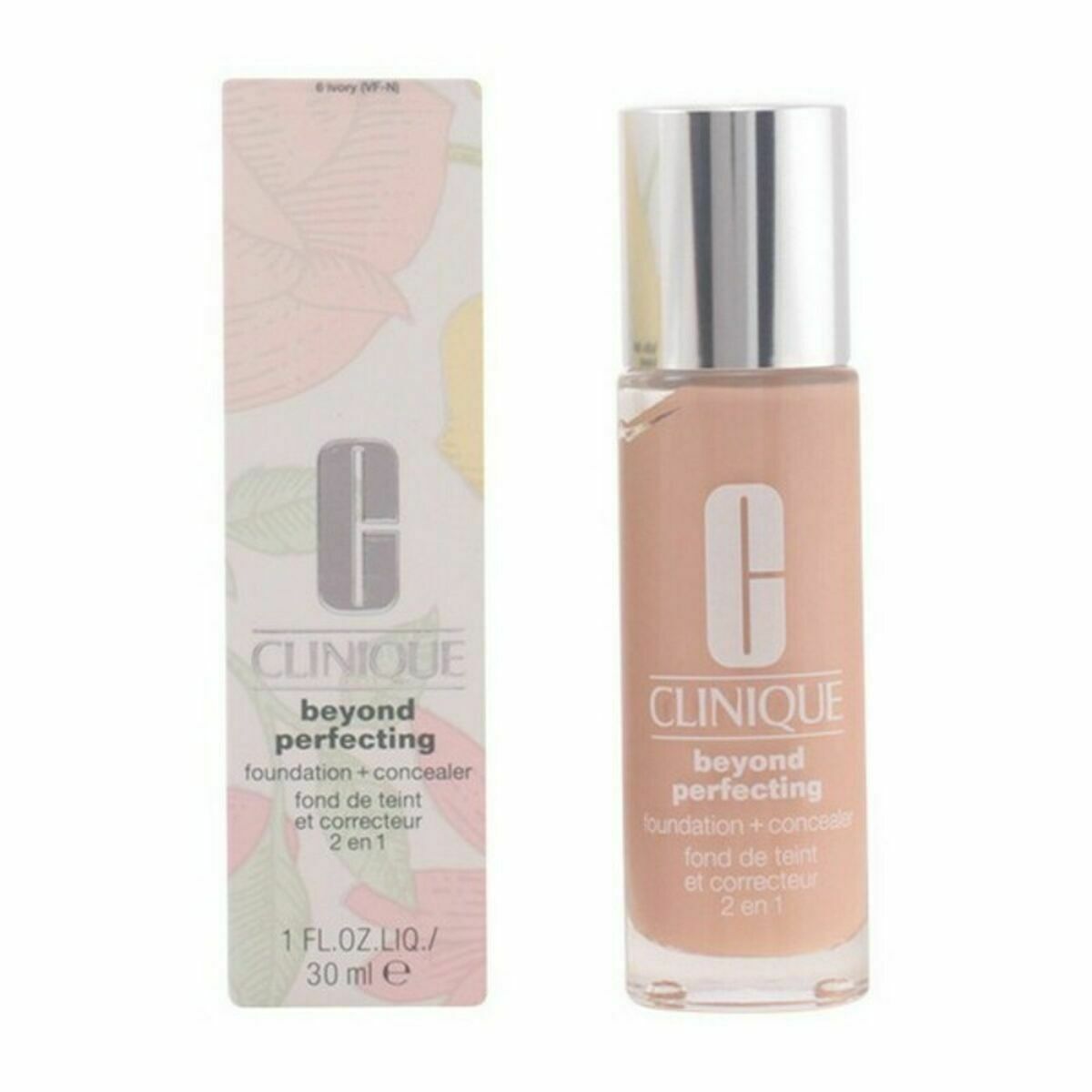 Base de Maquilhagem Fluida Clinique Beyond Perfecting 02-alabaster 2 em 1 (30 ml)