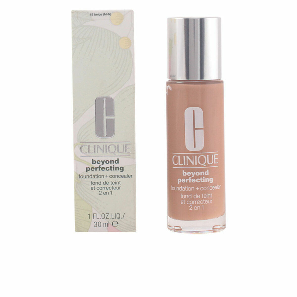 Base de Maquilhagem Fluida Clinique Beyond Perfecting 2 em 1 15-beige (30 ml)