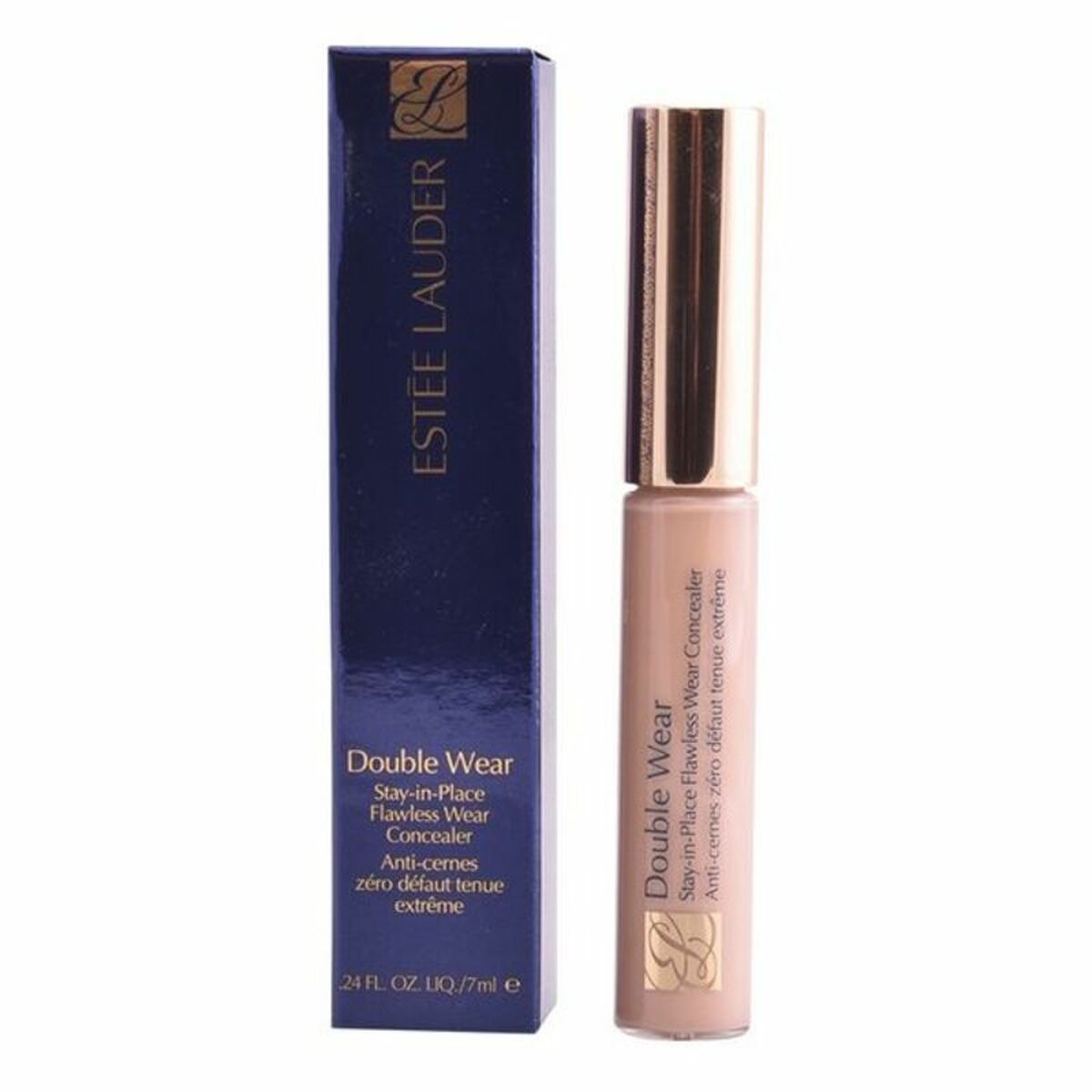 Corretor Facial Double Wear Stay-in-Place Flawless Wear Estee Lauder 4N-Medium Deep Spf 10 (7 ml)