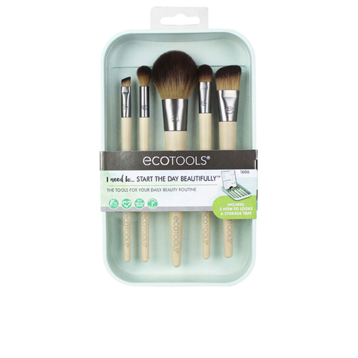 Conjunto de Pincéis de Maquilhagem Ecotools 1606 5 Peças