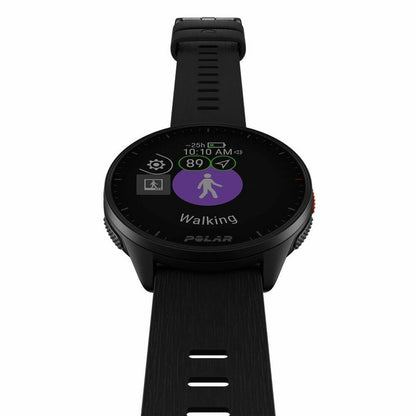 Smartwatch com Pedómetro Polar Preto 1,2" Ø 45 mm