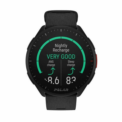 Smartwatch com Pedómetro Polar Preto 1,2" Ø 45 mm