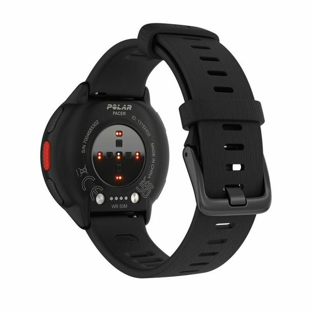 Smartwatch com Pedómetro Polar Preto 1,2" Ø 45 mm