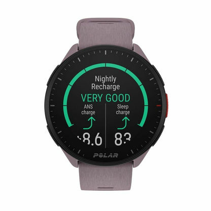 Smartwatch com Pedómetro Running Polar Roxo 1,2"