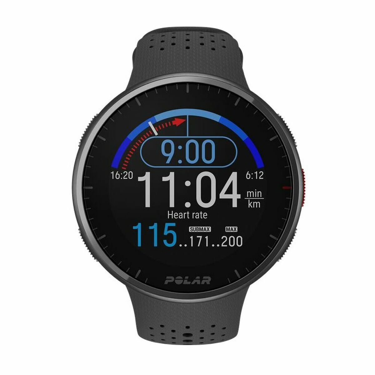 Smartwatch Polar Preto 1,2"