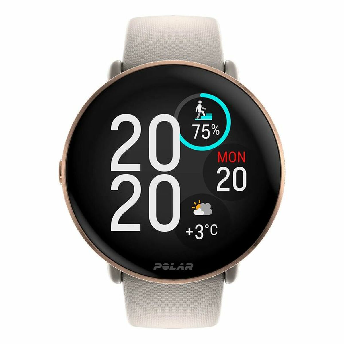 Smartwatch Polar IGNITE 3 Prateado 1,28"