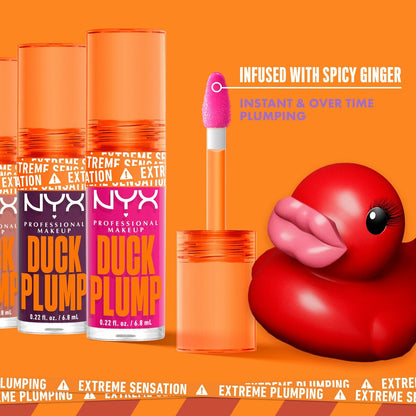 NYX Duck Plump Nude Swings Lipgloss 6,8 ml