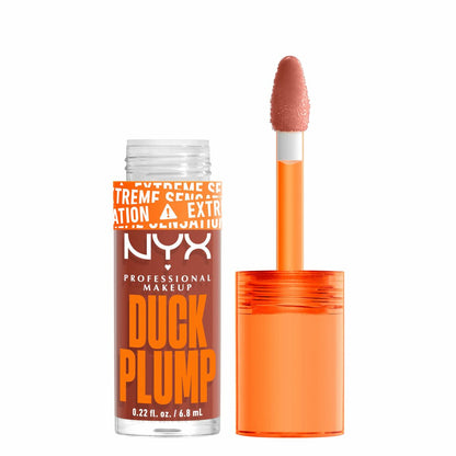 Brilho de Lábios NYX Duck Plump Brown of applause 6,8 ml