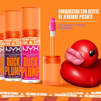 Brilho de Lábios NYX Duck Plump Pink me pink 6,8 ml