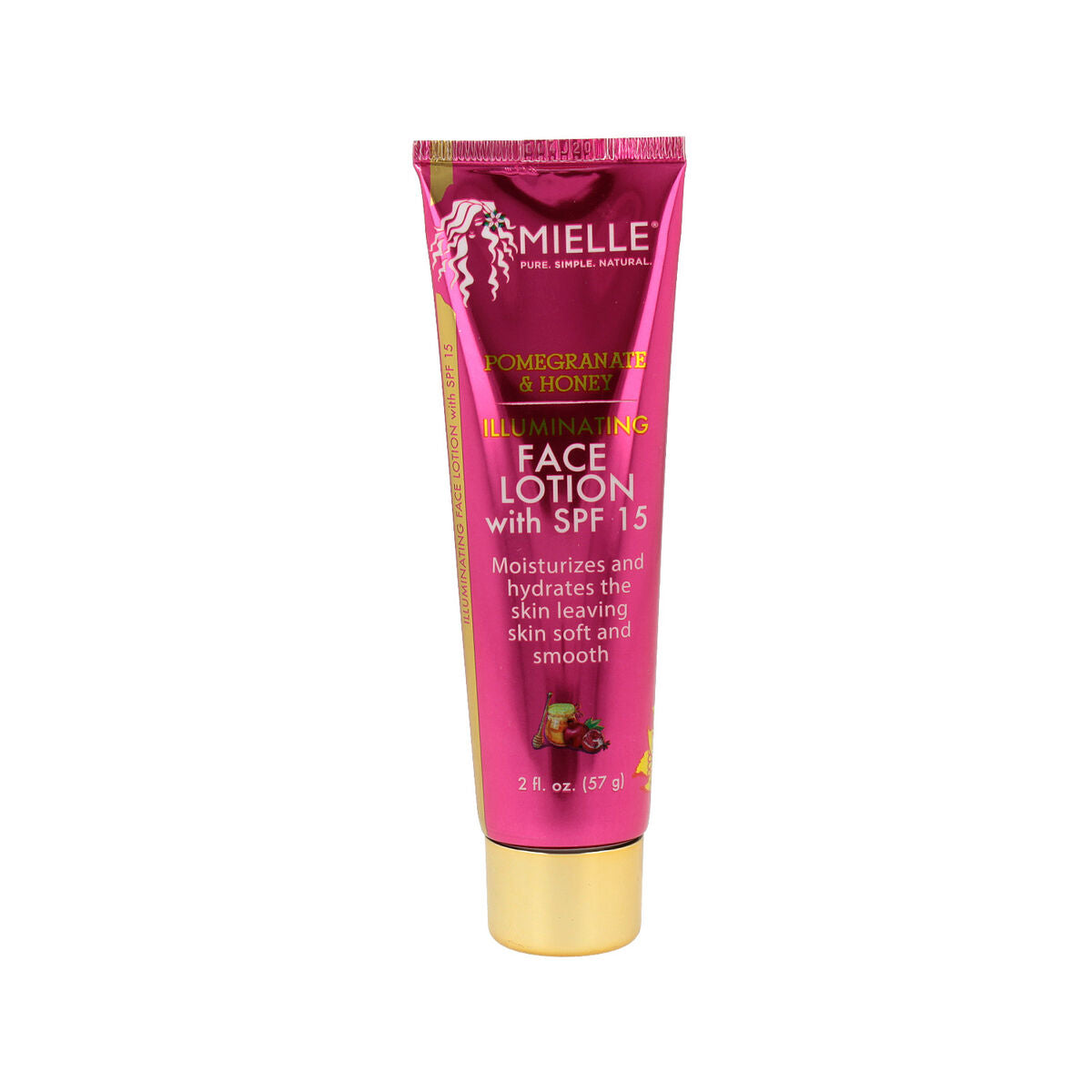 Mielle Pomegranate Honey Illuminating Facial Mask With Spf 15 (57 g)