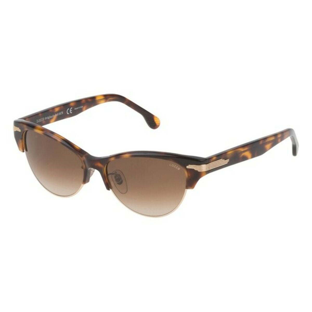 Lozza Damen-Sonnenbrille SL4071M5309AJ Braun Ø 53 mm