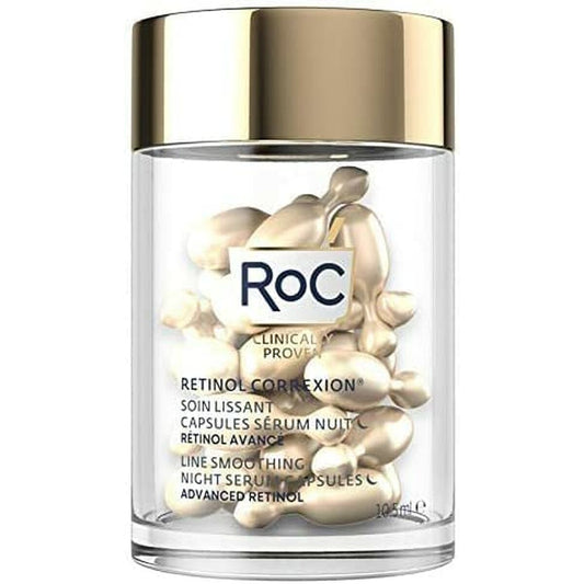 Roc Line Smoothing Retinol Night Facial Serum 30 Kapseln