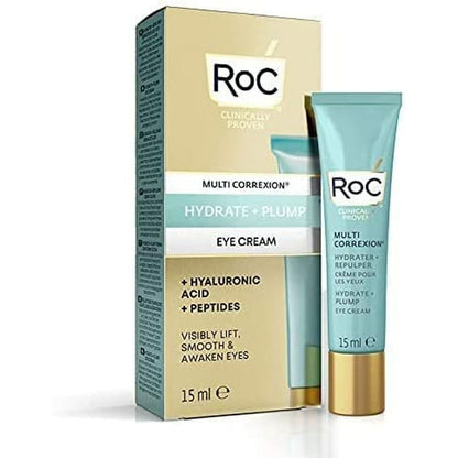 Creme para o Contorno dos Olhos Roc Multi Correxion Ácido Hialurónico (15 ml)