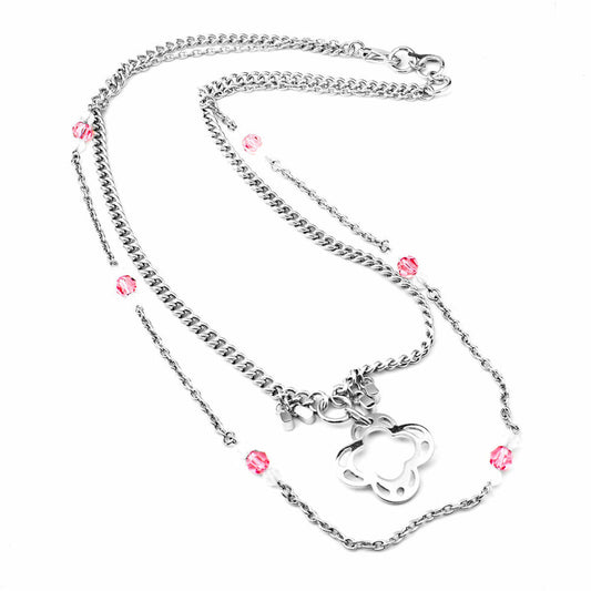 Folli Follie women's necklace 3N9F226PW 45 cm