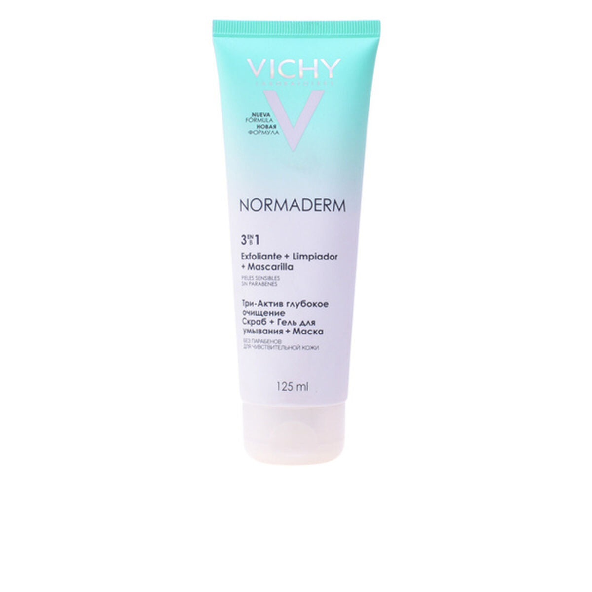 Esfoliante Facial 3 em 1 NORMADERM Vichy (125 ml)