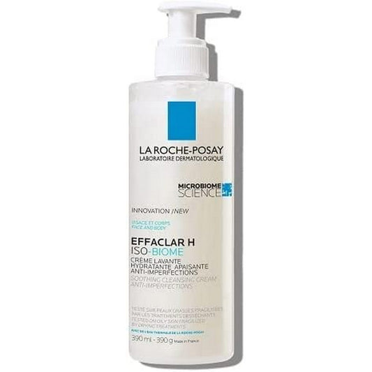 Creme de Limpeza La Roche Posay Effaclar H Biome 390 ml