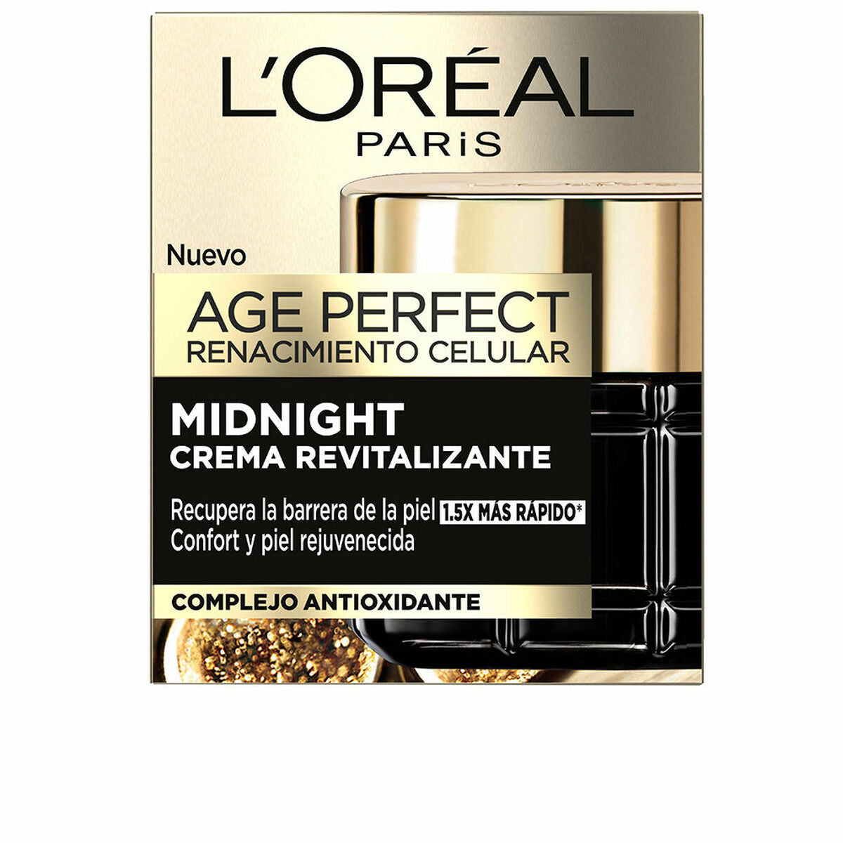 Creme de Noite Anti-idade L'Oreal Make Up Age Perfect Revitalizante 50 ml