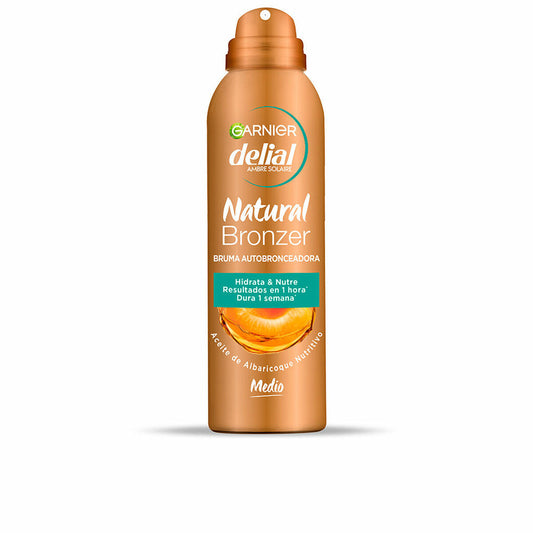 Spray Autobronzeador Garnier Natural Bronzer 150 ml Médio