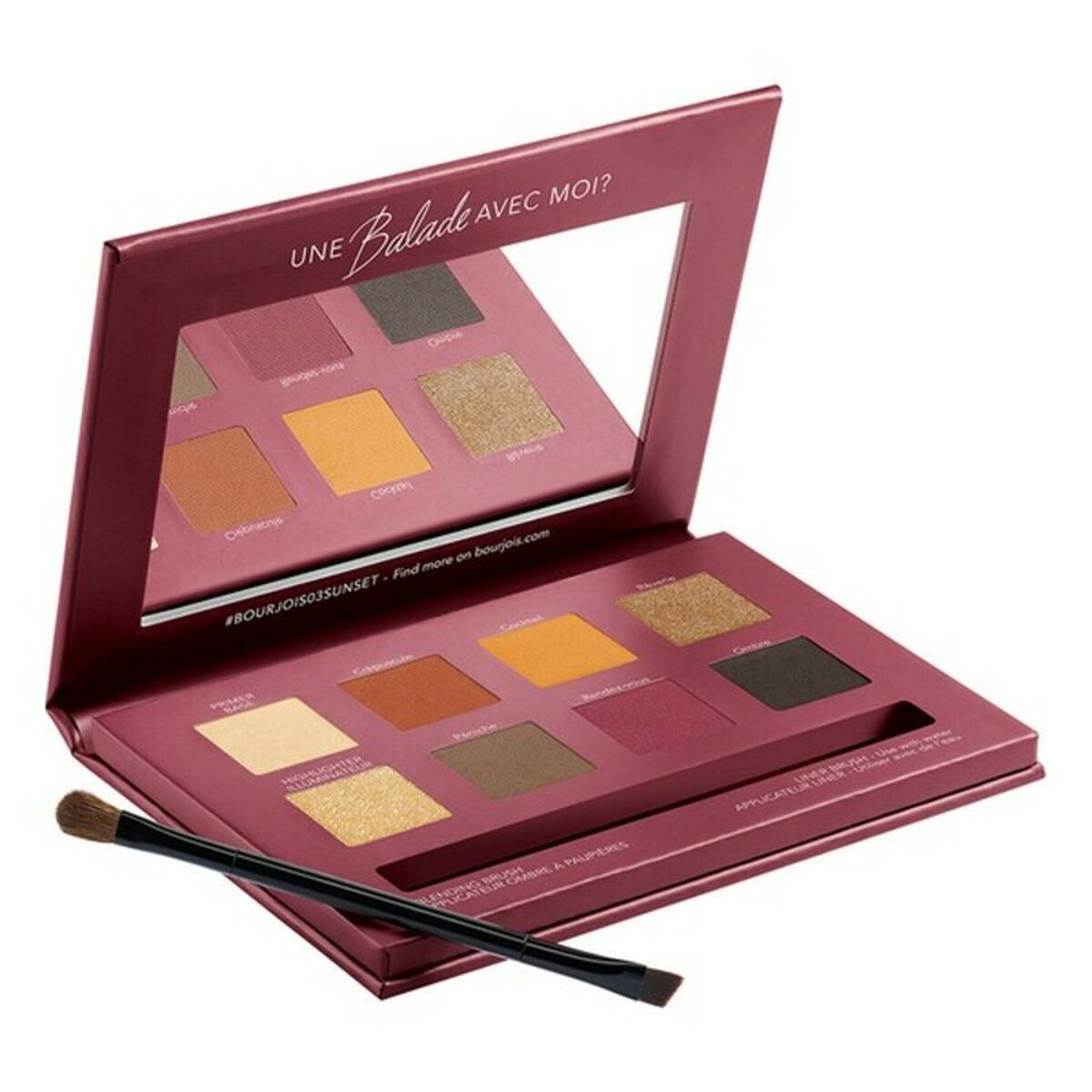 Paleta de Sombras de Olhos Nº3 Quai de Seine Bourjois (4,5 g)