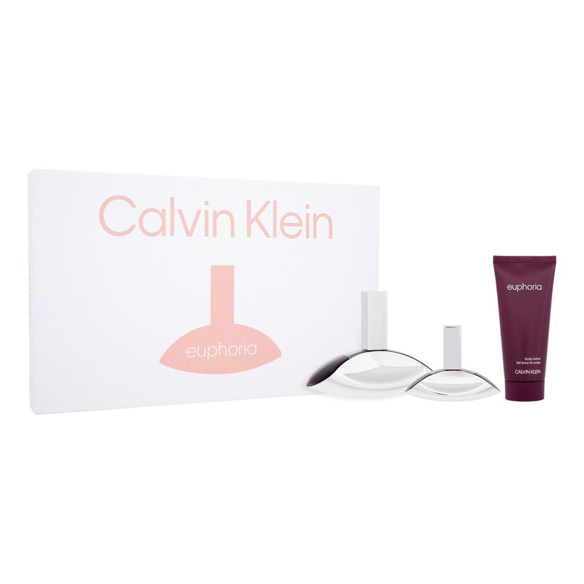 Conjunto de Perfume Mulher Calvin Klein Euphoria EDP Euphoria 3 Peças