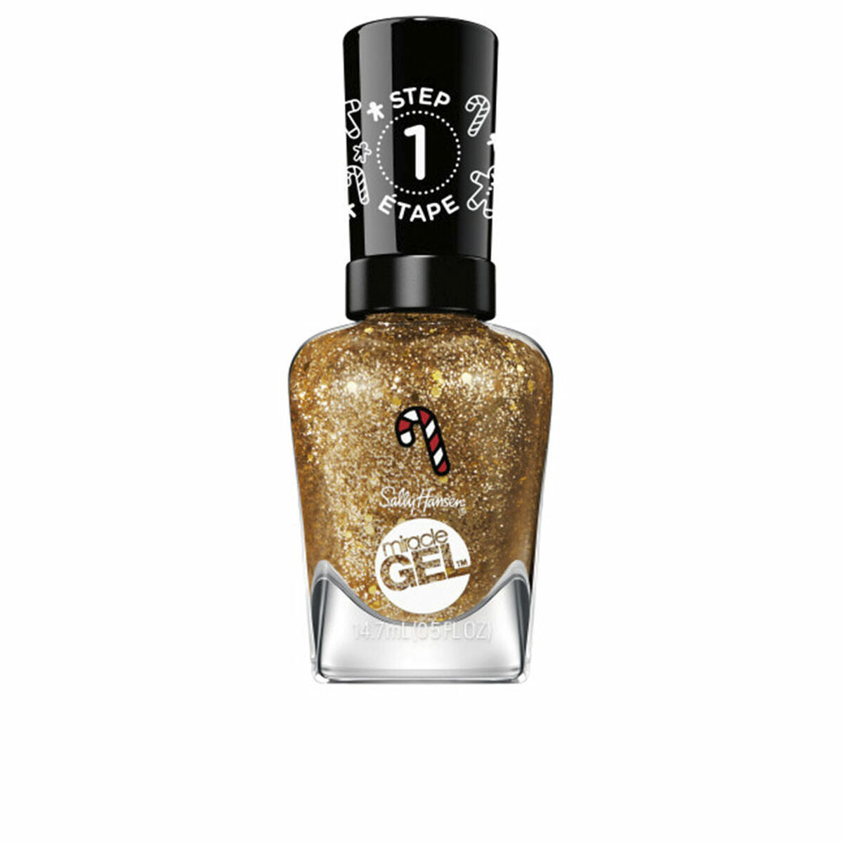 Sally Hansen Miracle Gel Nr. 914 Weniger bitterer, mehr glitzernder Nagellack 14,7 ml