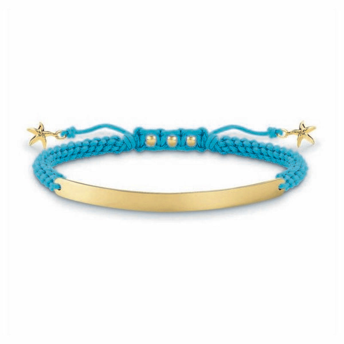 Thomas Sabo Damenarmband LBA0060-848-1 Blau Silber Golden