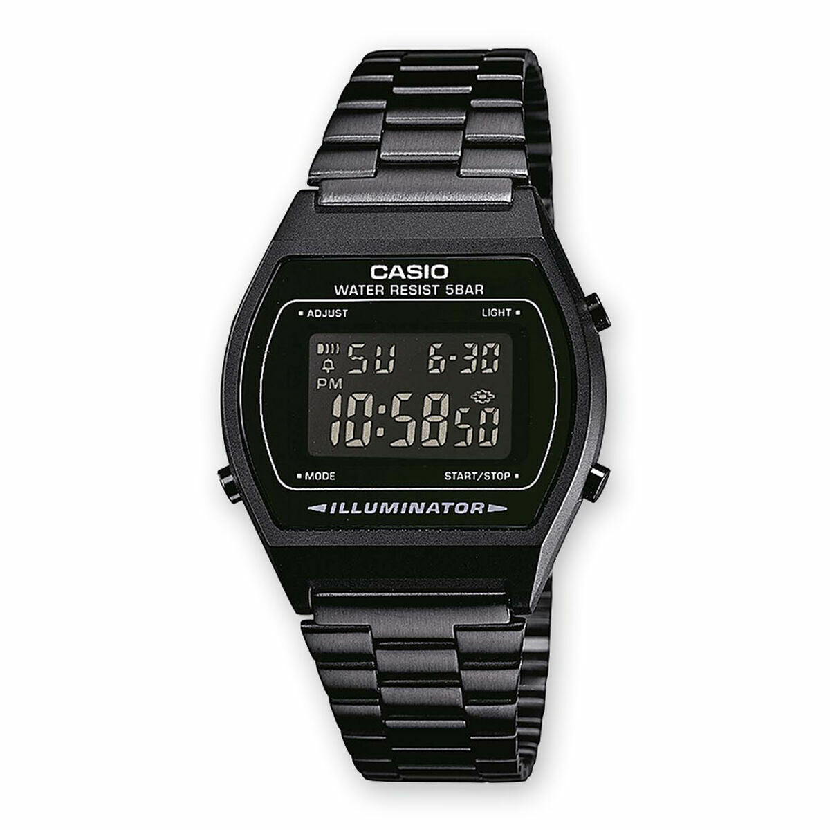 Casio B640WB-1BEF Schwarze Unisex-Uhr (Ø 35 mm)