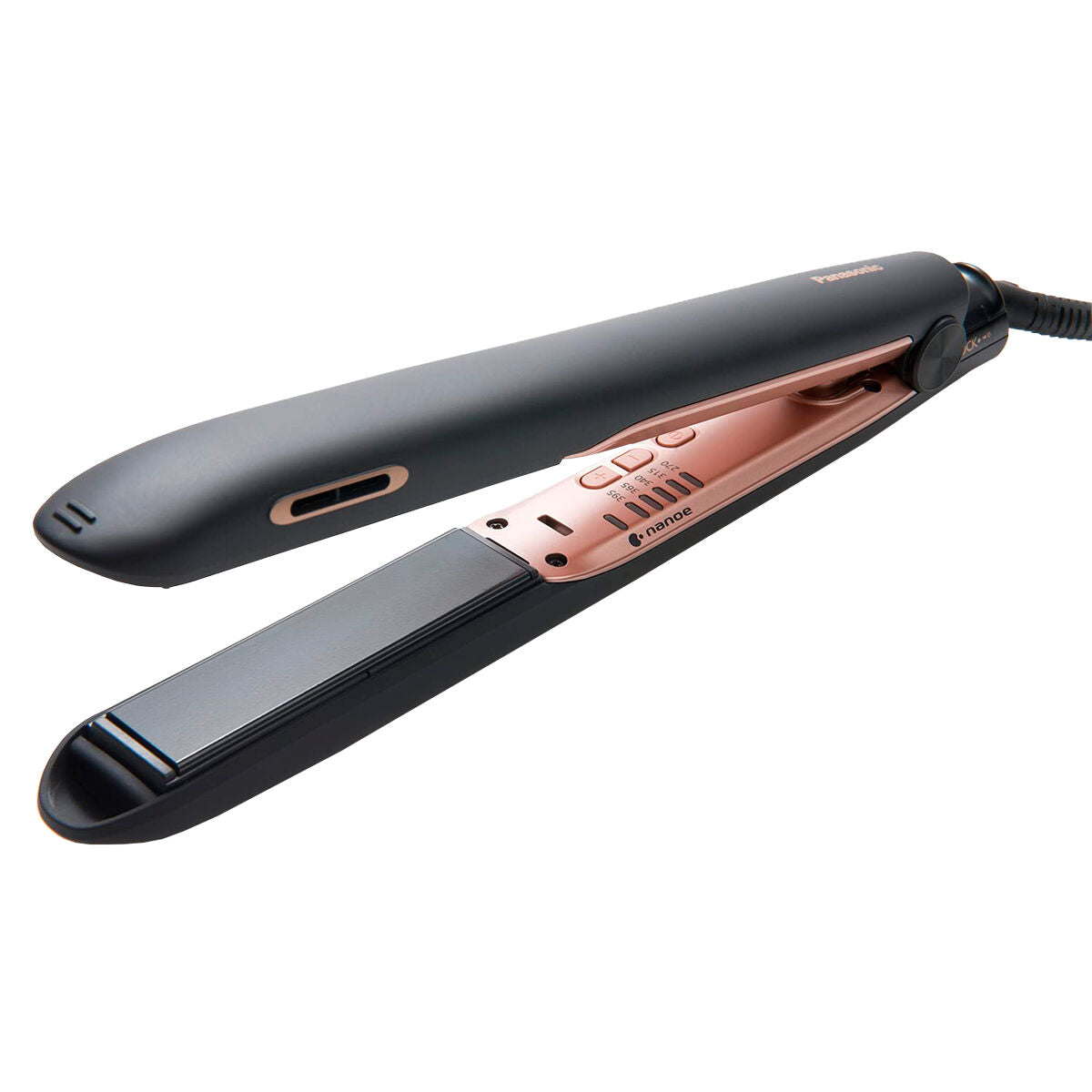 Ferro de Cabelo Panasonic EH-PHS9KK825 Preto Cor de Rosa