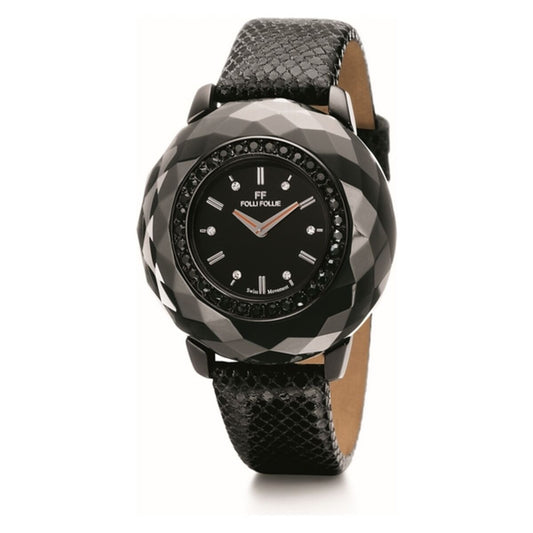 Folli Follie Women's Watch WF0E046SSK_BLACK (Ø 38 mm)