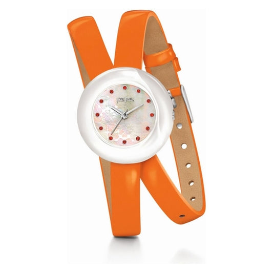 Relógio feminino Folli Follie WF13F030SSO_ORANGE (Ø 28 mm)