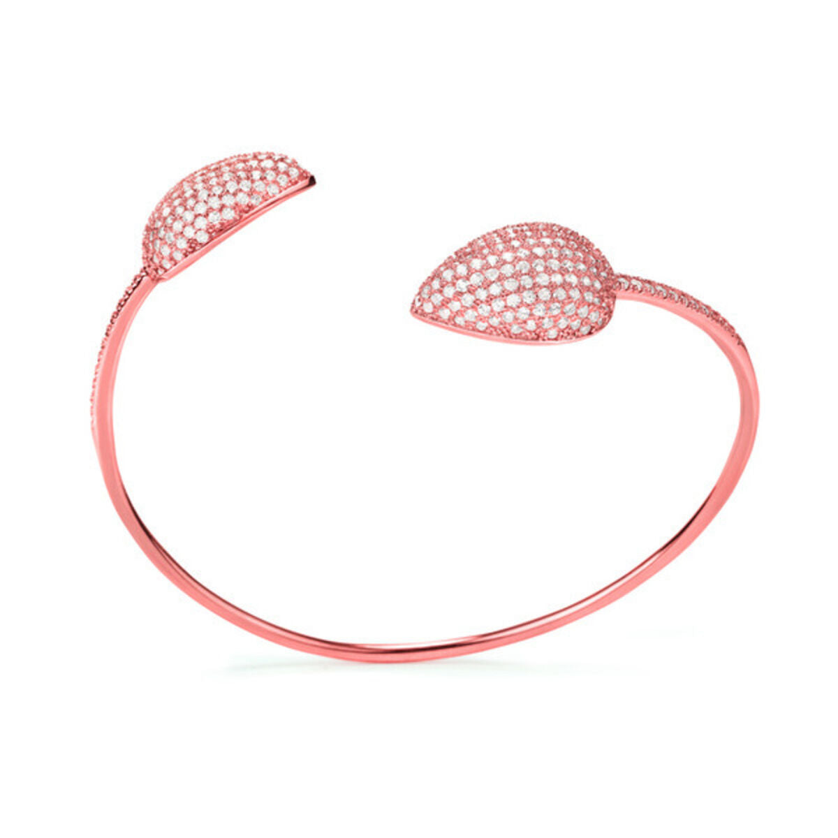 Bracelete Folli Follie Cor de Rosa (17 cm)