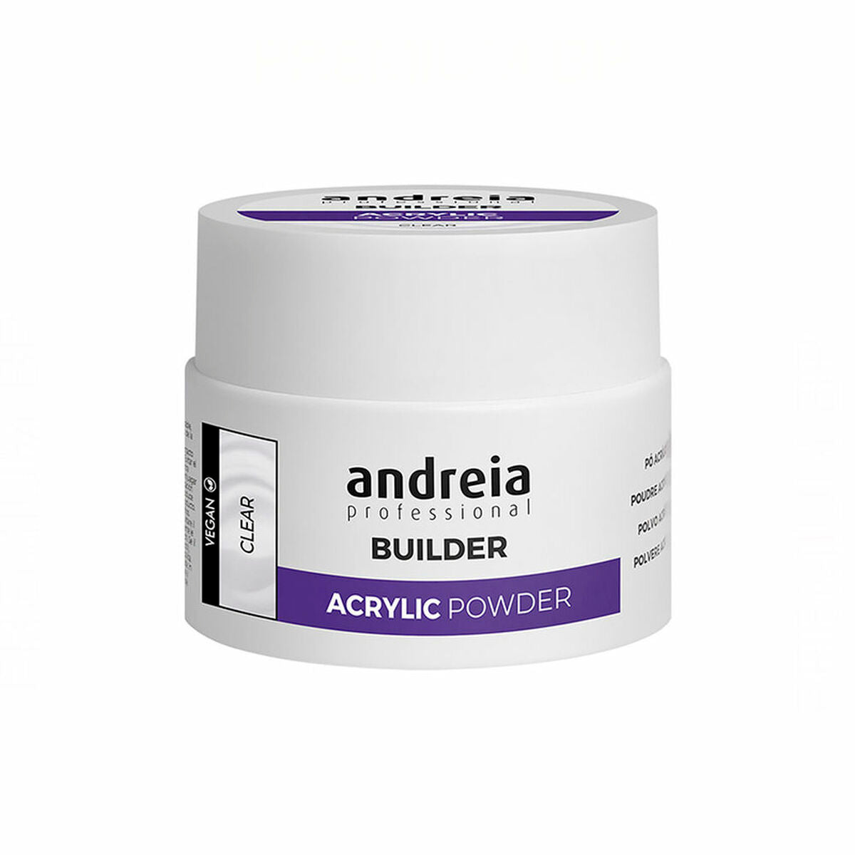 Professional Builder Acrylic Powder Andreia Professional Builder Clear gel nail polish (35 g)