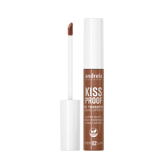 Batom Andreia Kiss Proof 8 ml Nº 6 Chocolate Claro