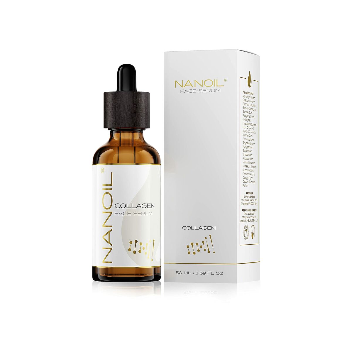 Sérum Reparador Nanoil Face Serum Colagénio (50 ml)