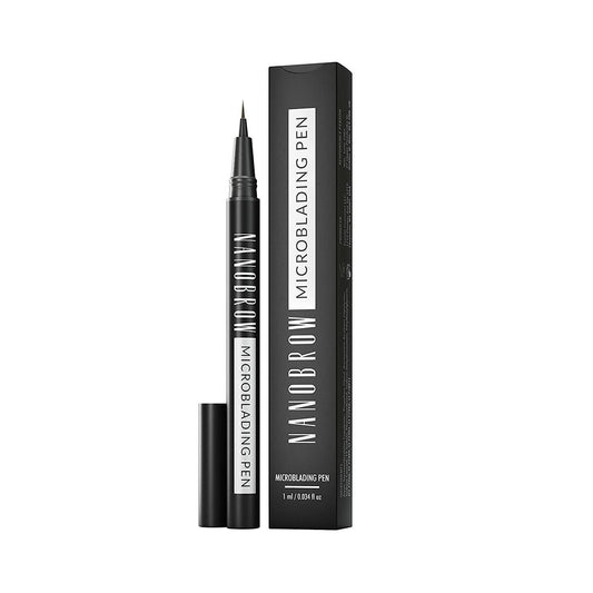 Lápis para Sobrancelhas Nanobrow Microblading Pen Dark Brown 1 ml