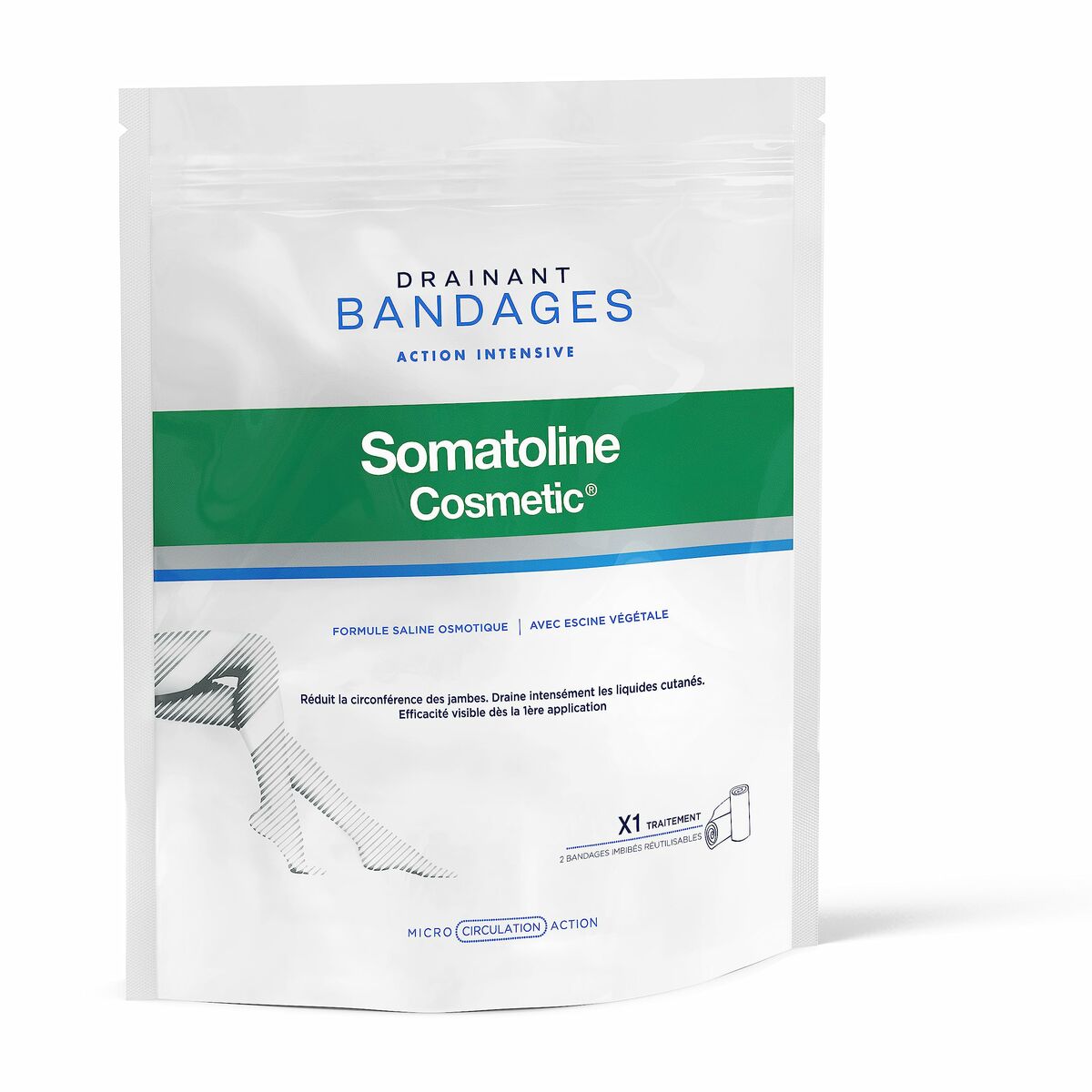 Vendas Somatoline Drenante Kit Completo Redutor Drenantes (1 Unidade) (2 uds)