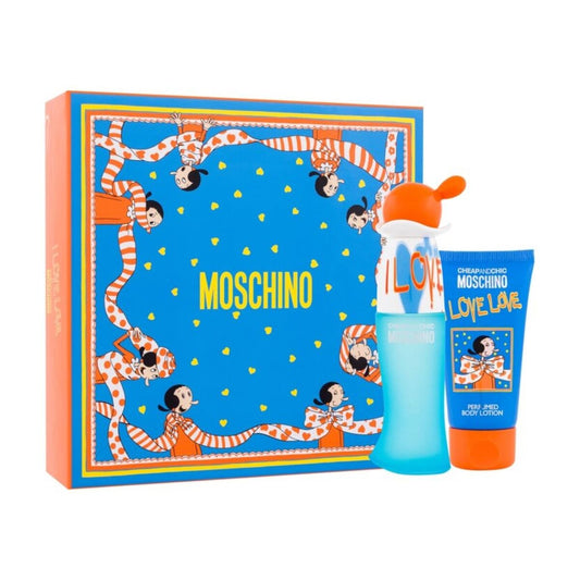 Moschino I Love Love Women's Perfume Set 2 Pieces