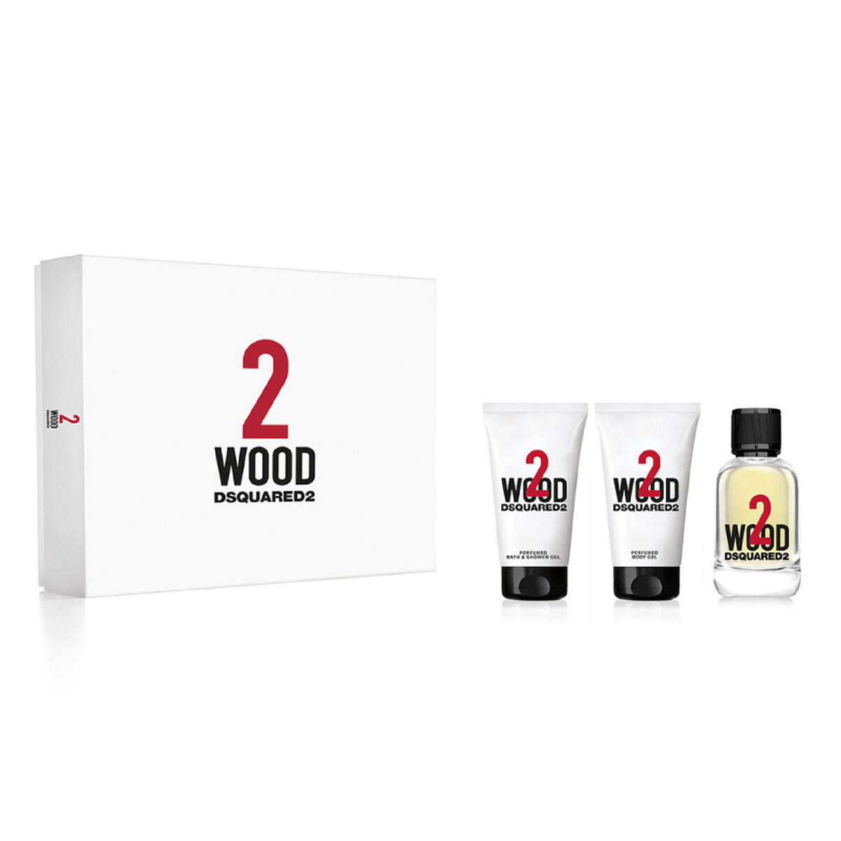 Dsquared2 Damenparfüm-Set 2 Wood 2 Wood 3-teilig