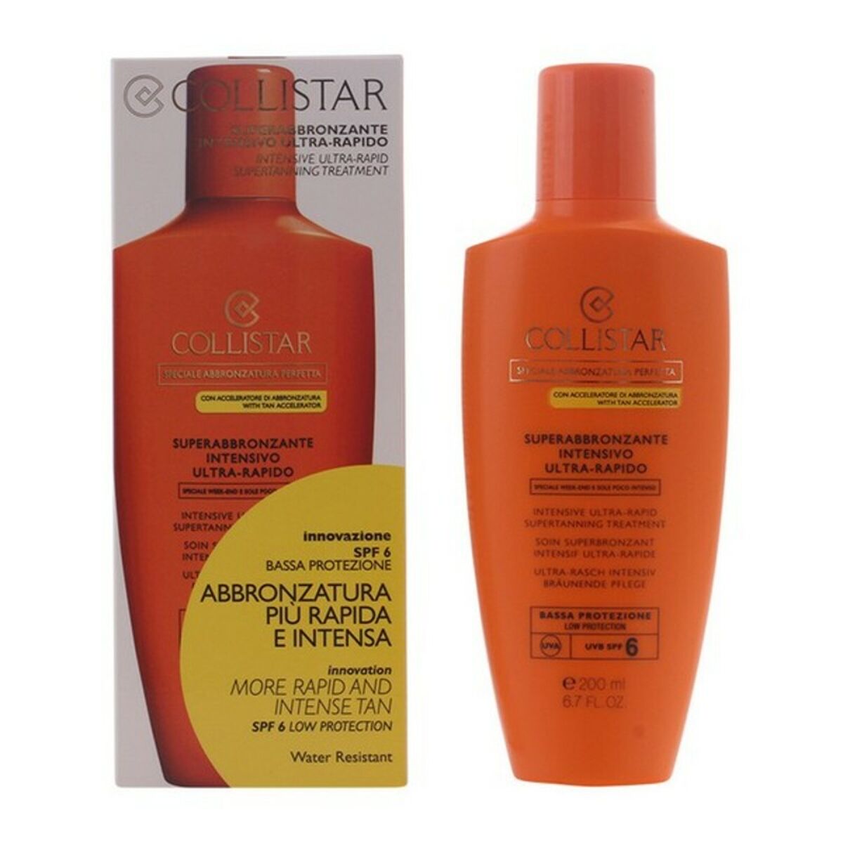 Bronzeador Perfect Tanning Collistar Superbronceador Spf 6 (200 ml) Spf 6 200 ml