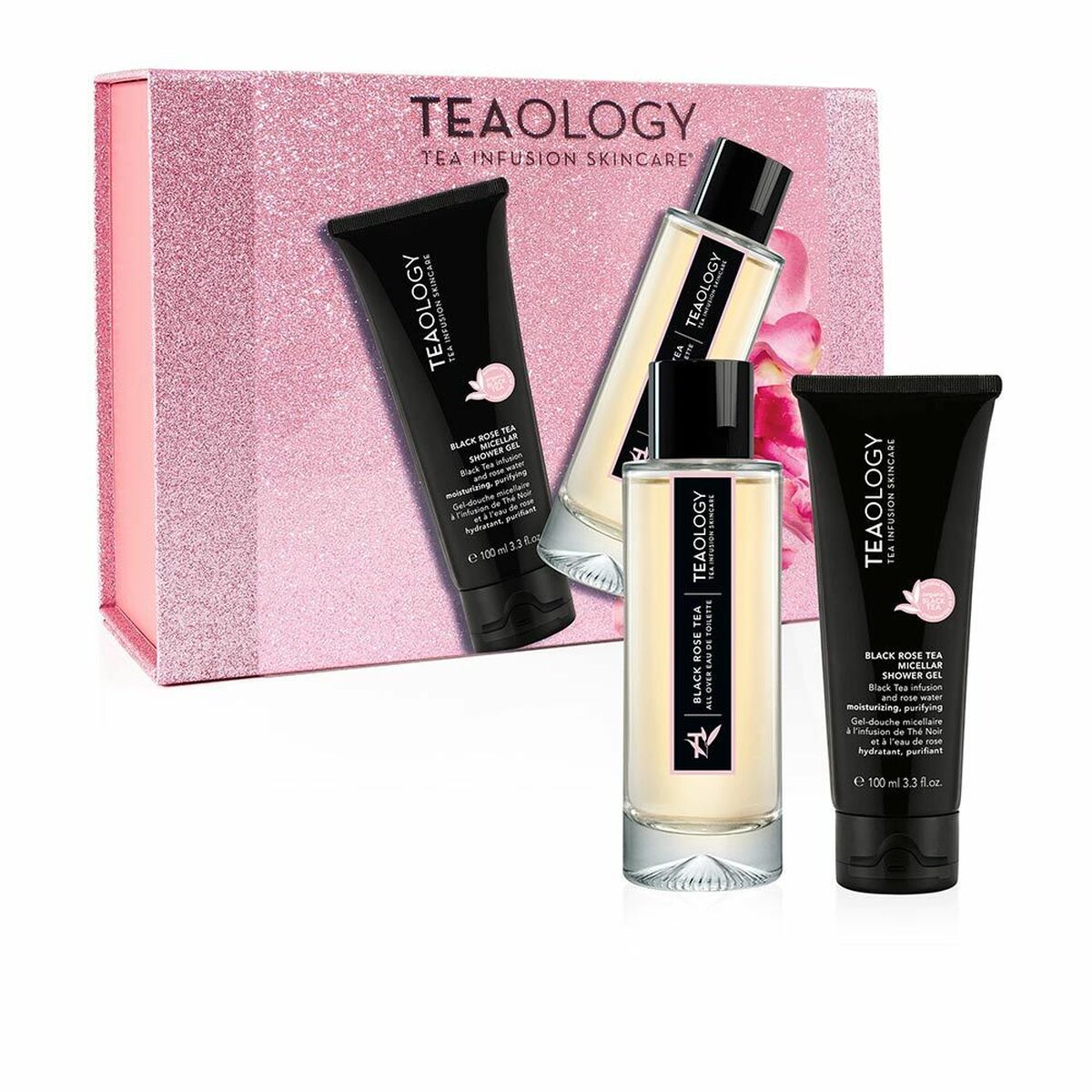 Teaology Black Rose Tea EDT Damenparfüm-Set 2-teilig