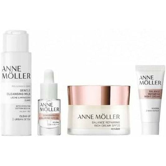 Conjunto de Cosmética Unissexo Anne Möller Rosâge Balance Rich Repairing Cream 4 Peças