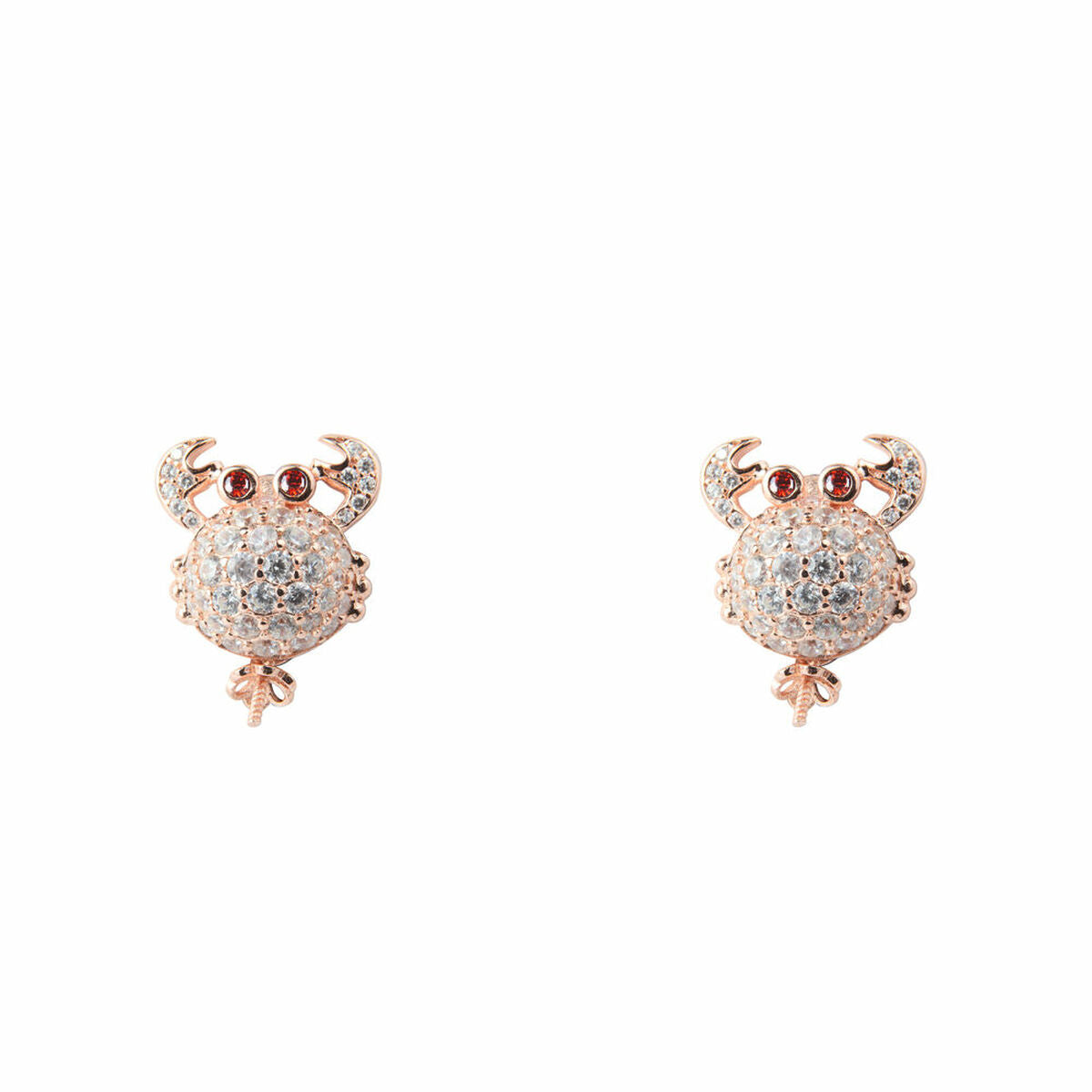 Brincos femininos Lancaster JLA-EAR-CRAB-2 1,2 cm