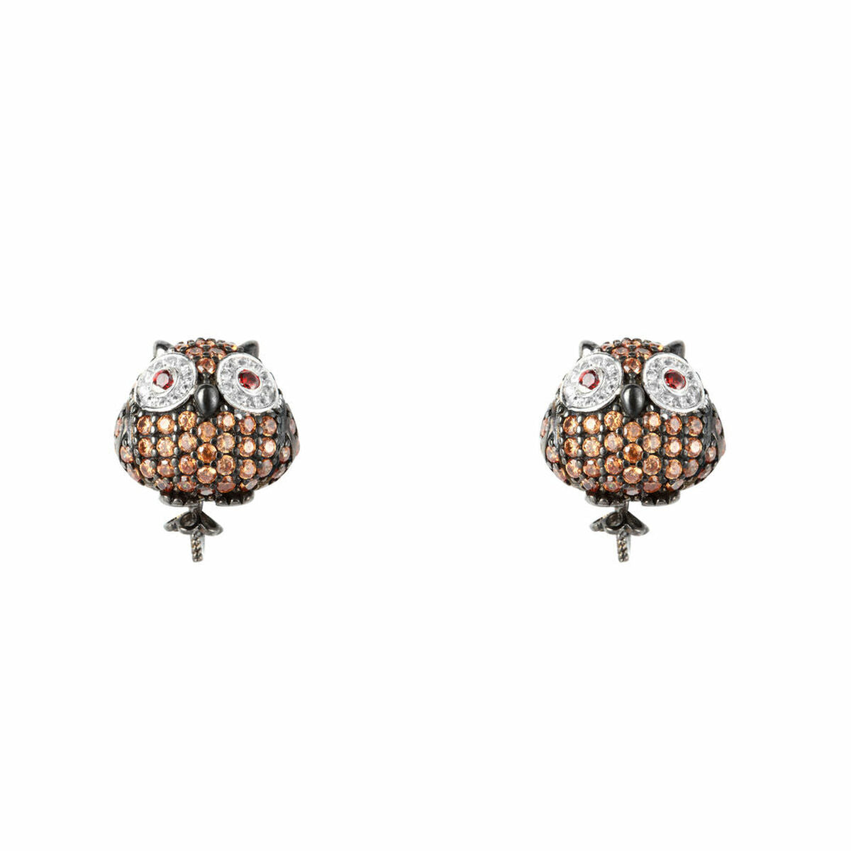 Brincos femininos Lancaster JLA-EAR-OWL-4 1,2 cm