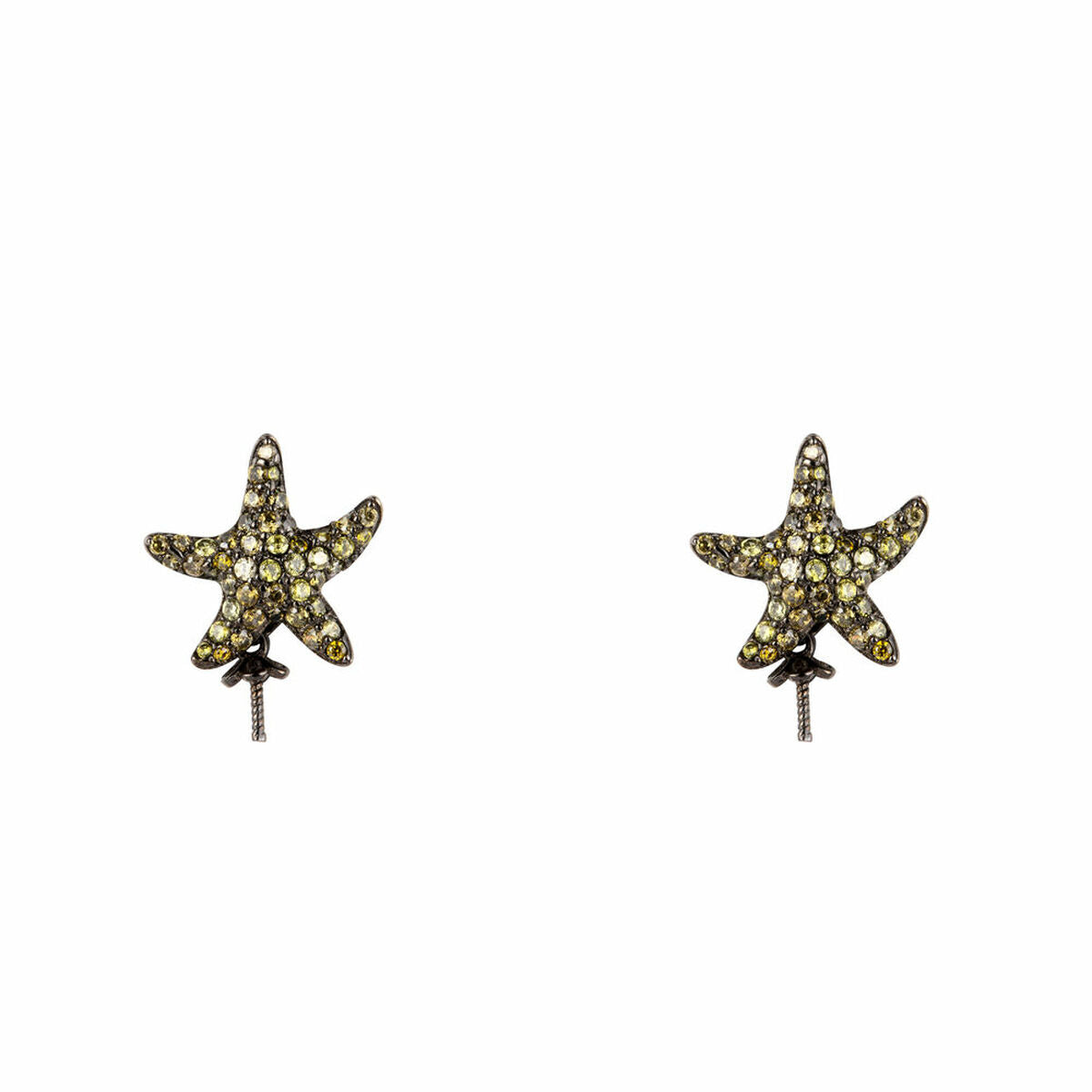 Brincos femininos Lancaster JLA-EAR-STAR-3 1,2 cm