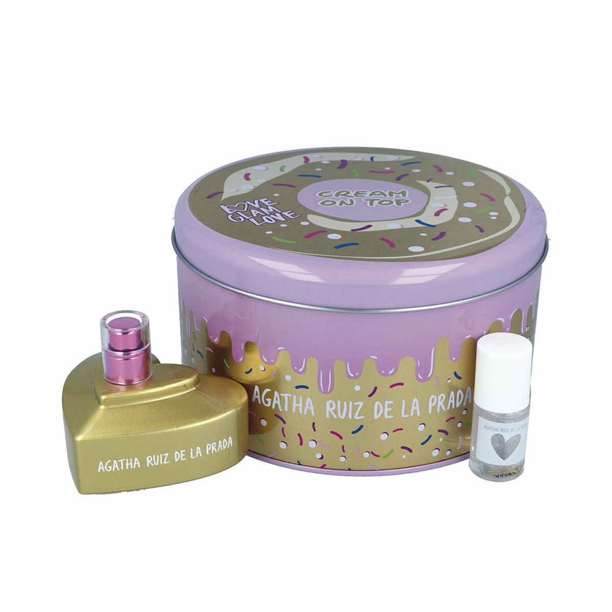 Conjunto de Perfume Mulher Agatha Ruiz De La Prada Love Glam Love 2 Peças