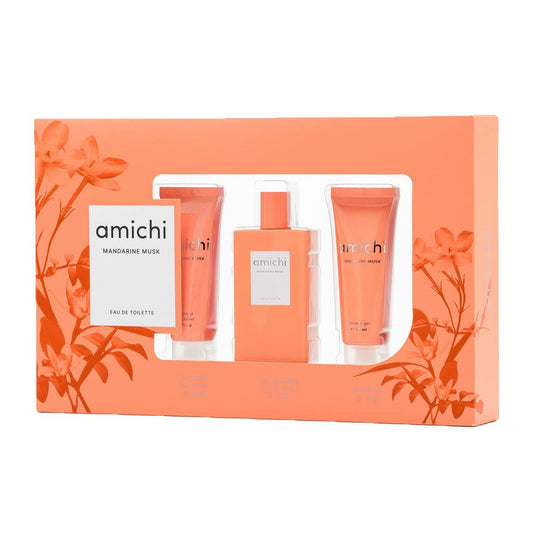 Amichi Mandarine Musk Women's Perfume Set 3 Pieces