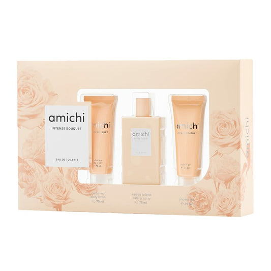 Amichi Intense Bouquet Women's Perfume Set 3 Pieces