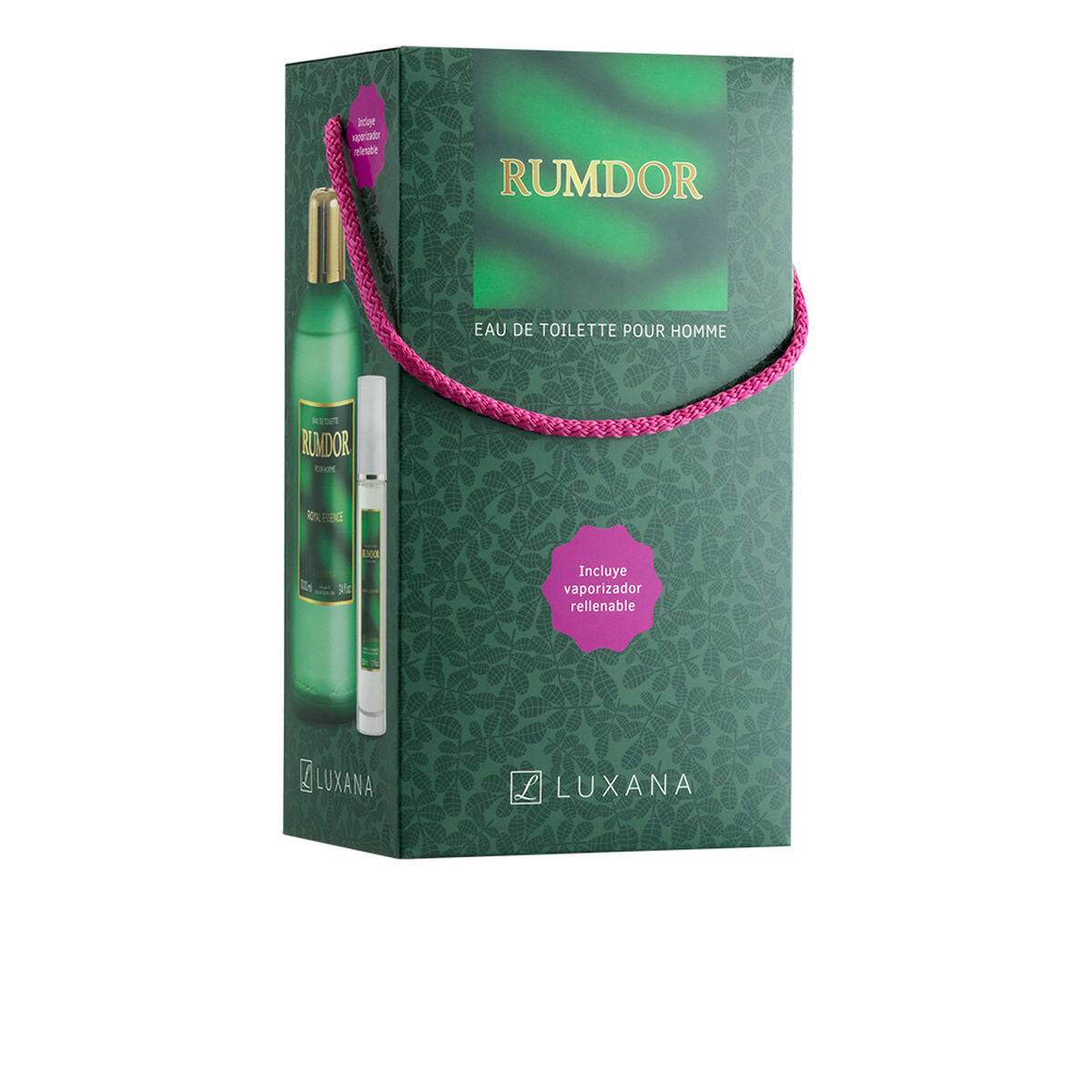 Conjunto de Perfume Homem Luxana RUMDOR EDT 2 Peças