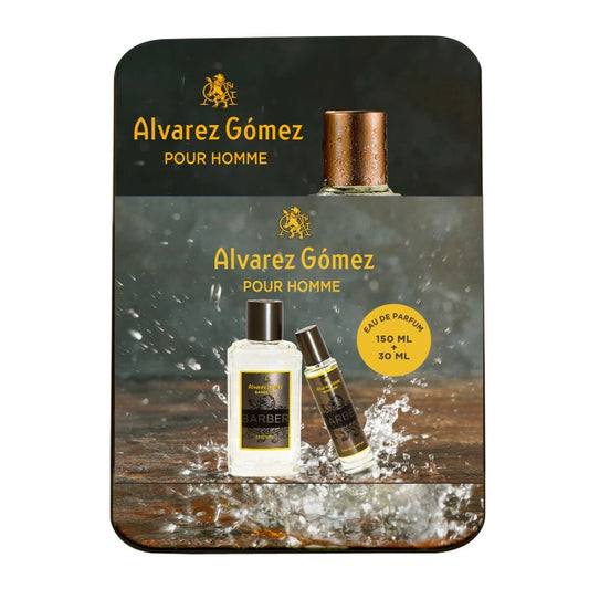 Herrenparfüm-Set Alvarez Gomez Pour Homme EDP 2-teilig